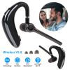 Wireless V5.0 Earpiece ENC Driving Earbuds 180° Rotatable Left Right Ear Fit Earphone For Business Driving Running