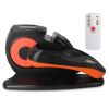 Under Desk Elliptical Machine Seated Pedal Exerciser Leg Foot Trainer Stepper Exerciser with 5 Speed Levels 3 Auto Modes LCD Monitor for Seniors Offic