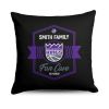 NBA Sacramento Kings Dominion Personalized Throw Pillow 18×18 Inches