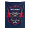 NBA New Orleans Pelicans Dominion Personalized Wall Hanging 50×60 Inches