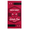 NBA Chicago Bulls Dominion Personalized Beach Towel 30×60 Inches