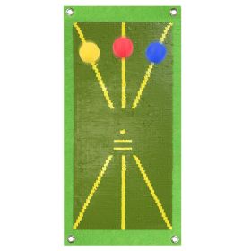18.85x9.25x0.35in Golf Training Mat for Swing Detection Batting Path Feedback Practice Pad Portable Rolling Golf Training Aid Mat for Indoor Outdoor