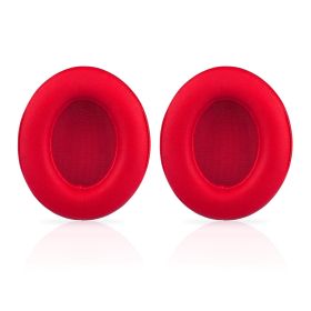 Ear Cushion Pads For Beat Studio2.0/3.0 Ear Cups Cover Replacement Soft Memory Foam Ear Pads (Option: Red)