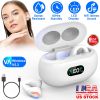 Wireless V5.3 Earbuds Clip-On Open TWS Earphones With Built-In Mic LED Display Charging Case 60H Standby Time IPX3 Waterproof Sweat Resistant Sport Fi